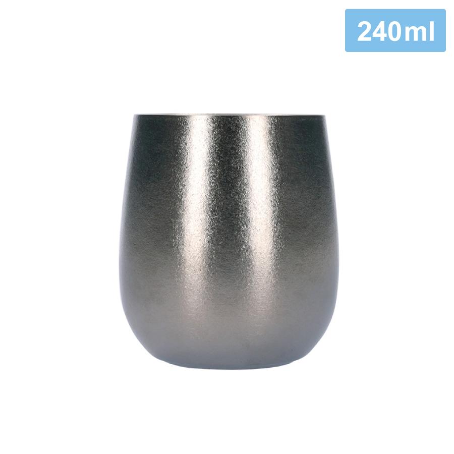 チタン二重カップ 240ml