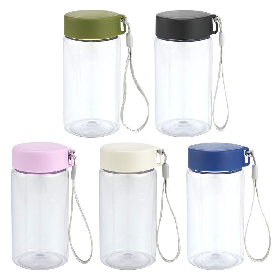 飲み口の大きなクリアボトル