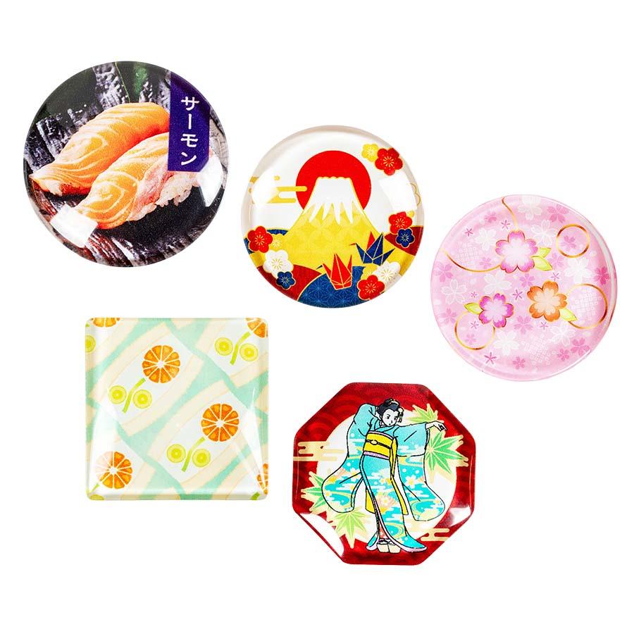 ガラスマグネット