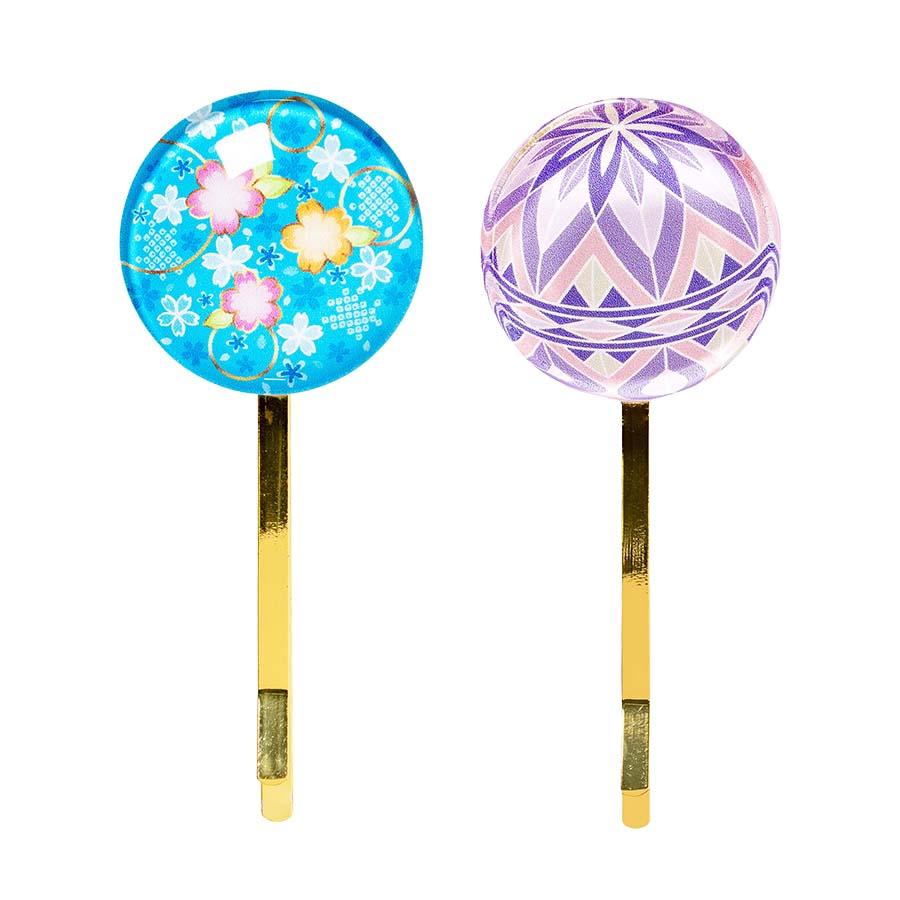 ガラスヘアピン