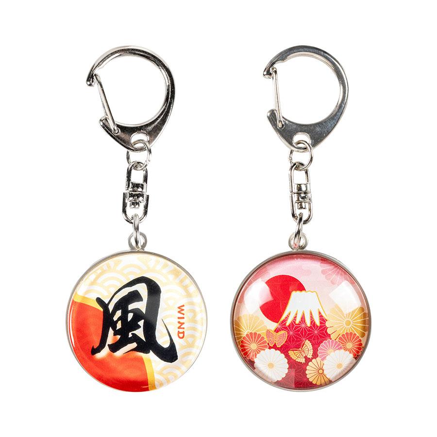 ガラスキーホルダー 