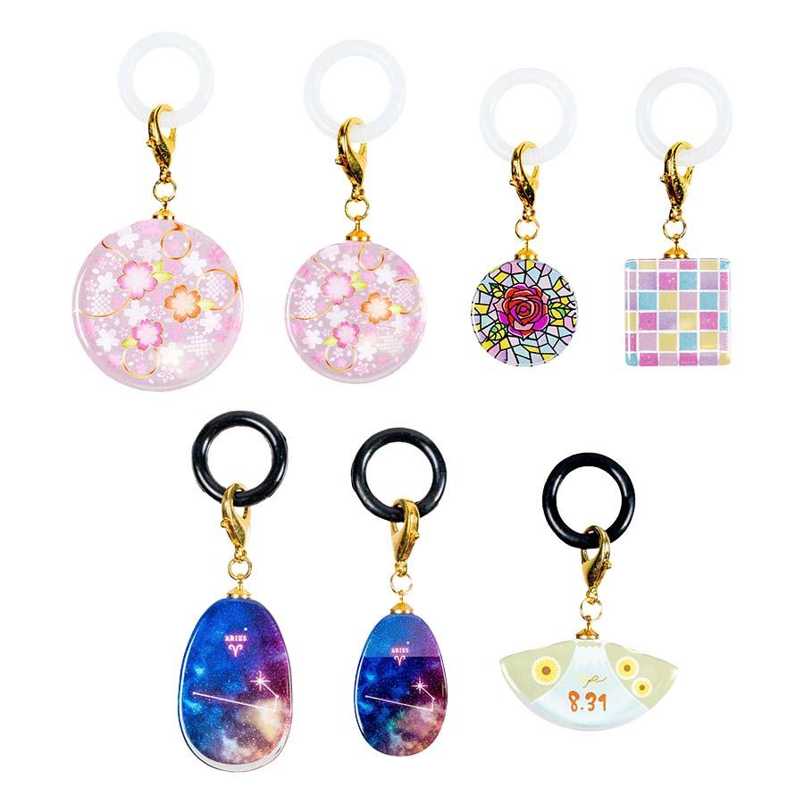 ガラスアンブレラチャーム