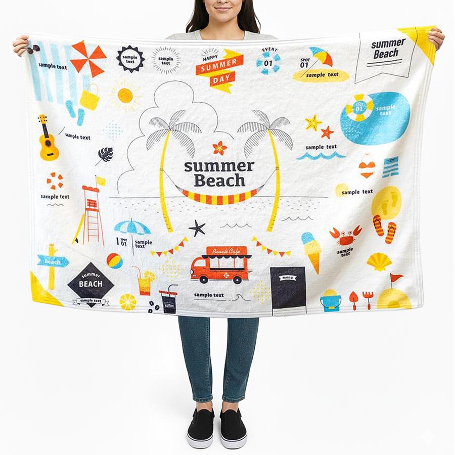 オリジナルブランケット(1400×1000mm)