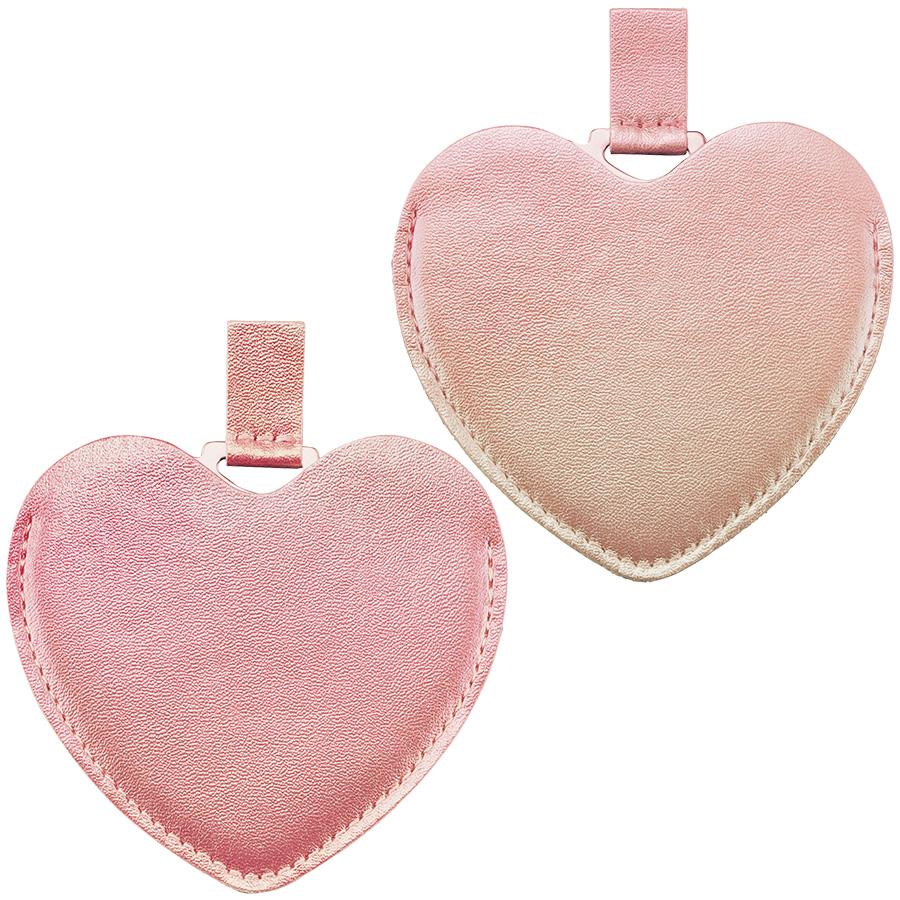 ハート型スリムプレートミラー