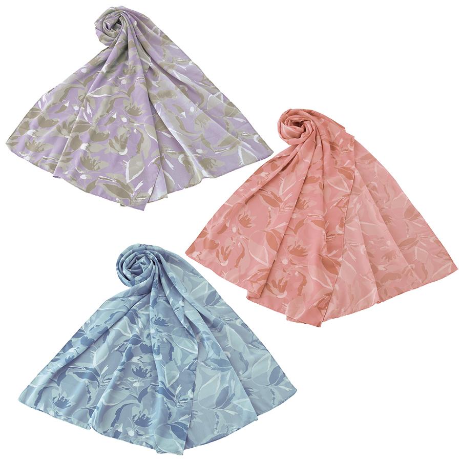 リュクレ シフォンフラワーストール