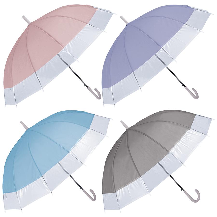 ジェムブレラ12本骨ジャンプ傘
