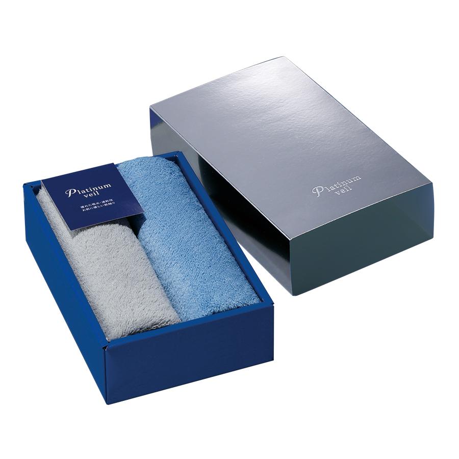 プラチナヴェール・ハンカチタオル2枚セット