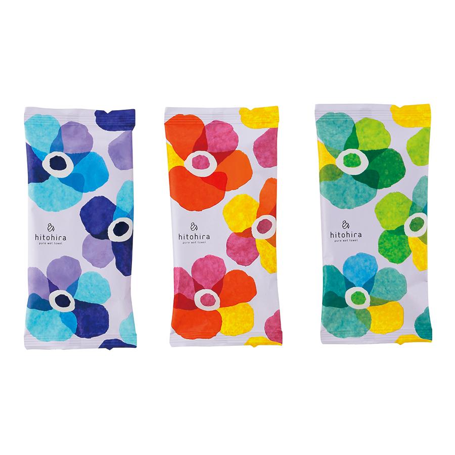 アロマが香るウェットタオル（FLOWER）