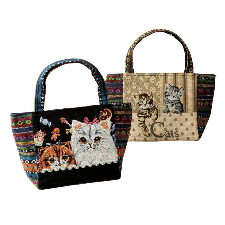 ネコゴブラントートバッグ