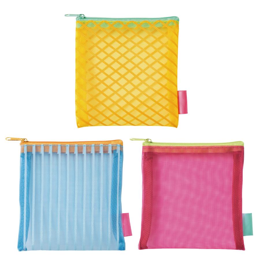 リアーク/カラーメッシュポーチ