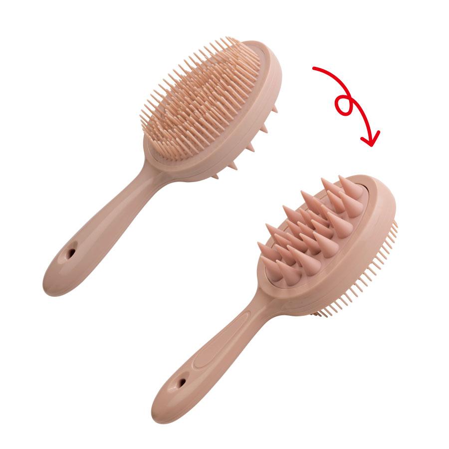 スカルプ＆デタングル2WAYブラシ