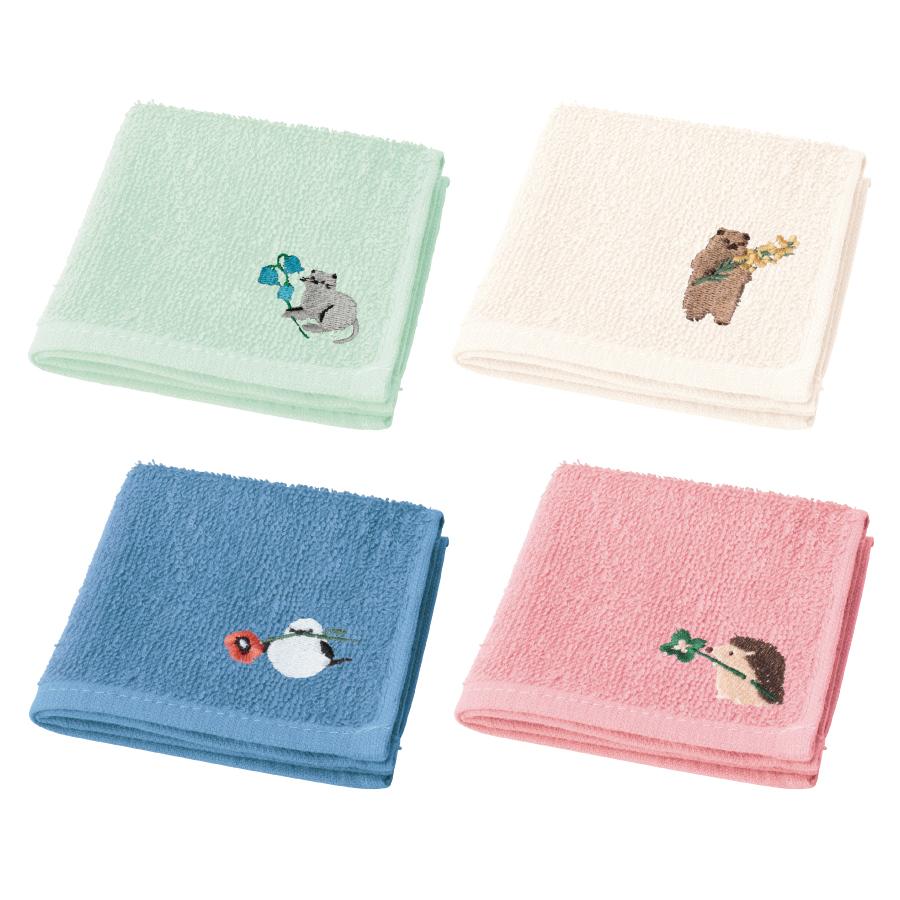ステリオ／刺繍タオルハンカチ