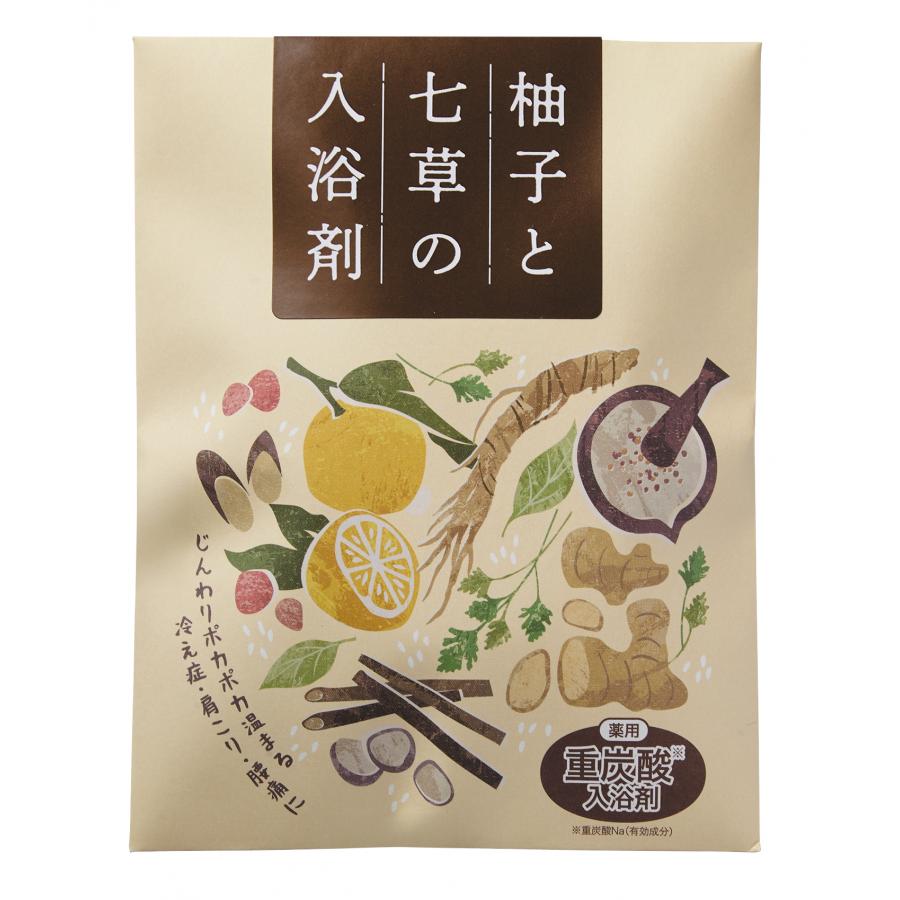 柚子と七草の入浴剤 1錠入