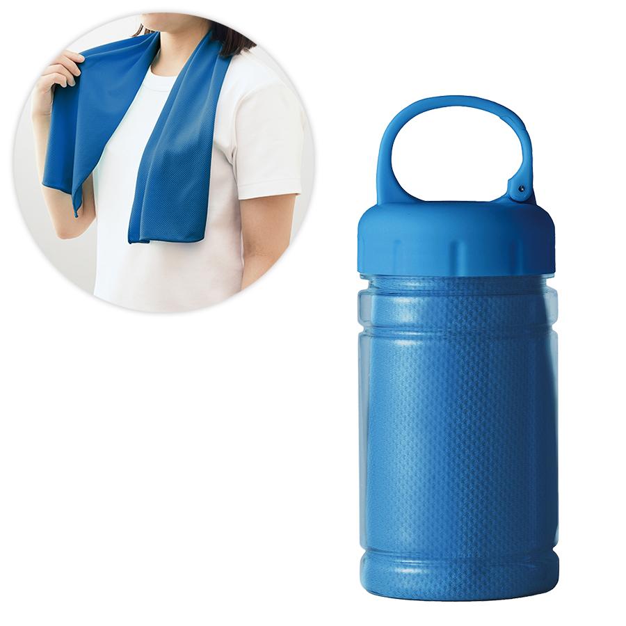 カラビナ入 涼感タオル