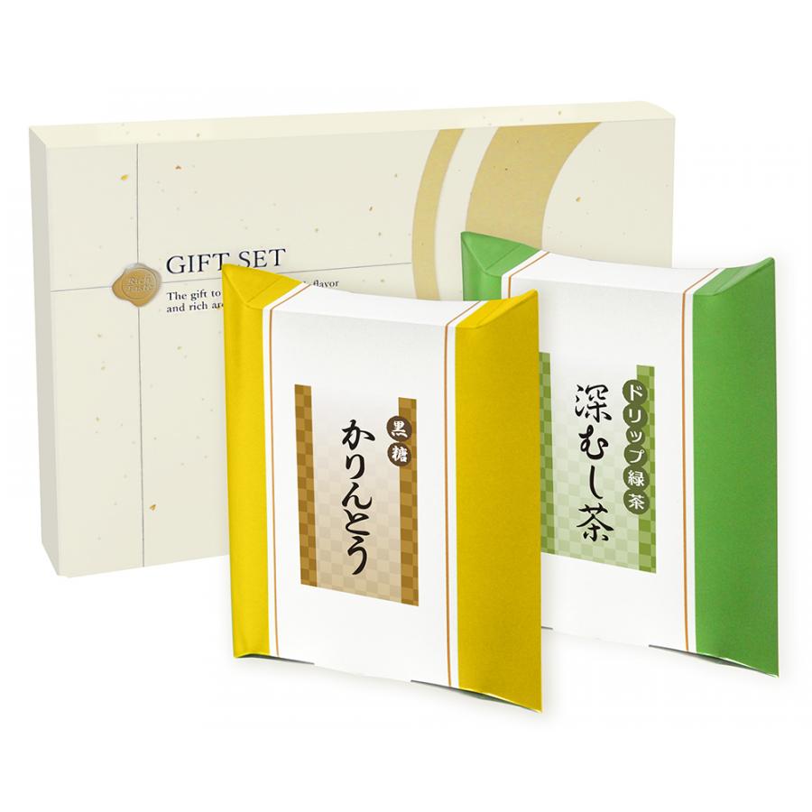 ドリップ緑茶・かりんとう詰合せ MDA-10