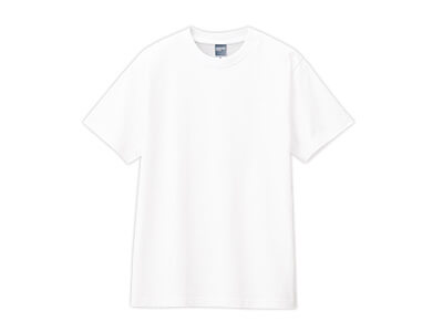 コットンTシャツ 5.6オンス ピュアホワイト