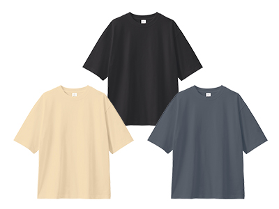 オーガニックコットンTシャツ7.4オンス カラー