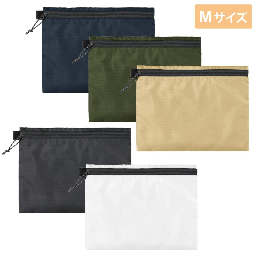 リップストップフラットポーチ M