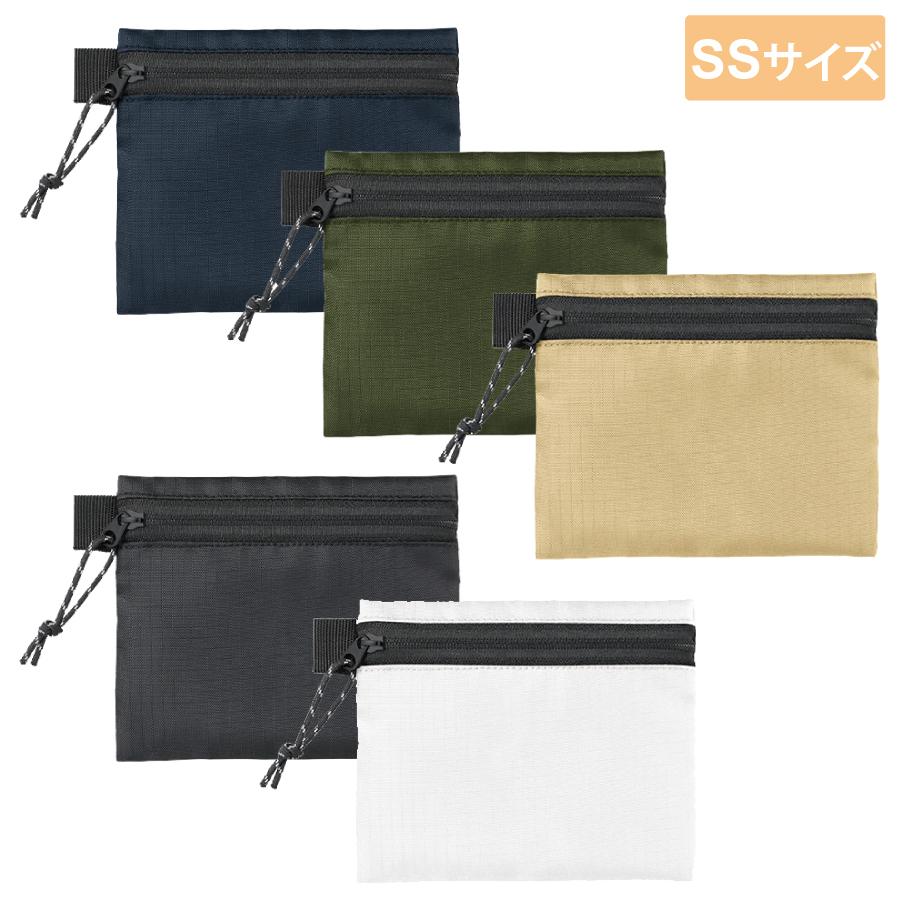 リップストップフラットポーチ SS