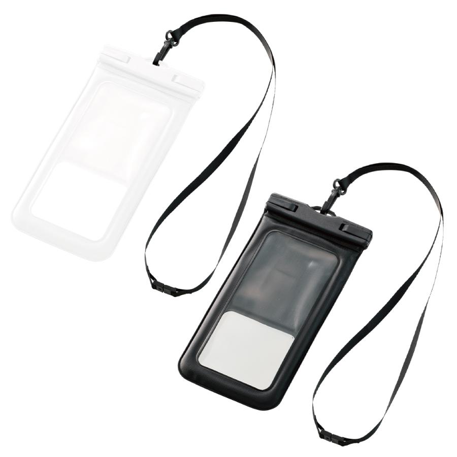 水に浮くモバイルウォータープルーフポーチ