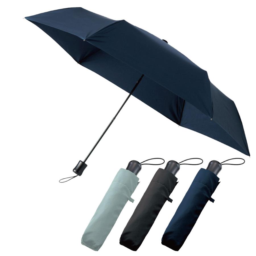 ひと振り雨粒サラッとUV折りたたみ傘