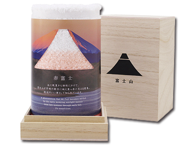 じゃぱにずむ〜富士山〜 木箱入りタオル
