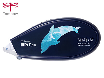 トンボ テープのりピットエアー漁網リサイクル