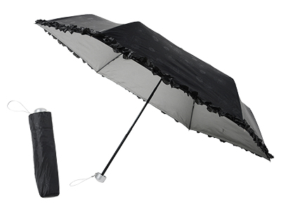 ドットフラワー晴雨兼用折りたたみ傘