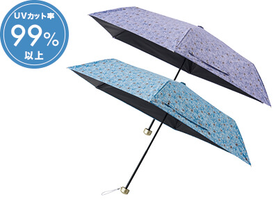 ファインフラワー晴雨兼用 折りたたみ傘