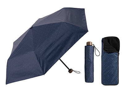 文様百趣  晴雨兼用折りたたみ傘＆傘カバーセット