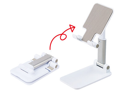 伸縮式スマホスタンド