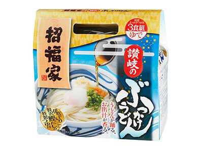 招福家 讃岐のぶっかけうどん3食組