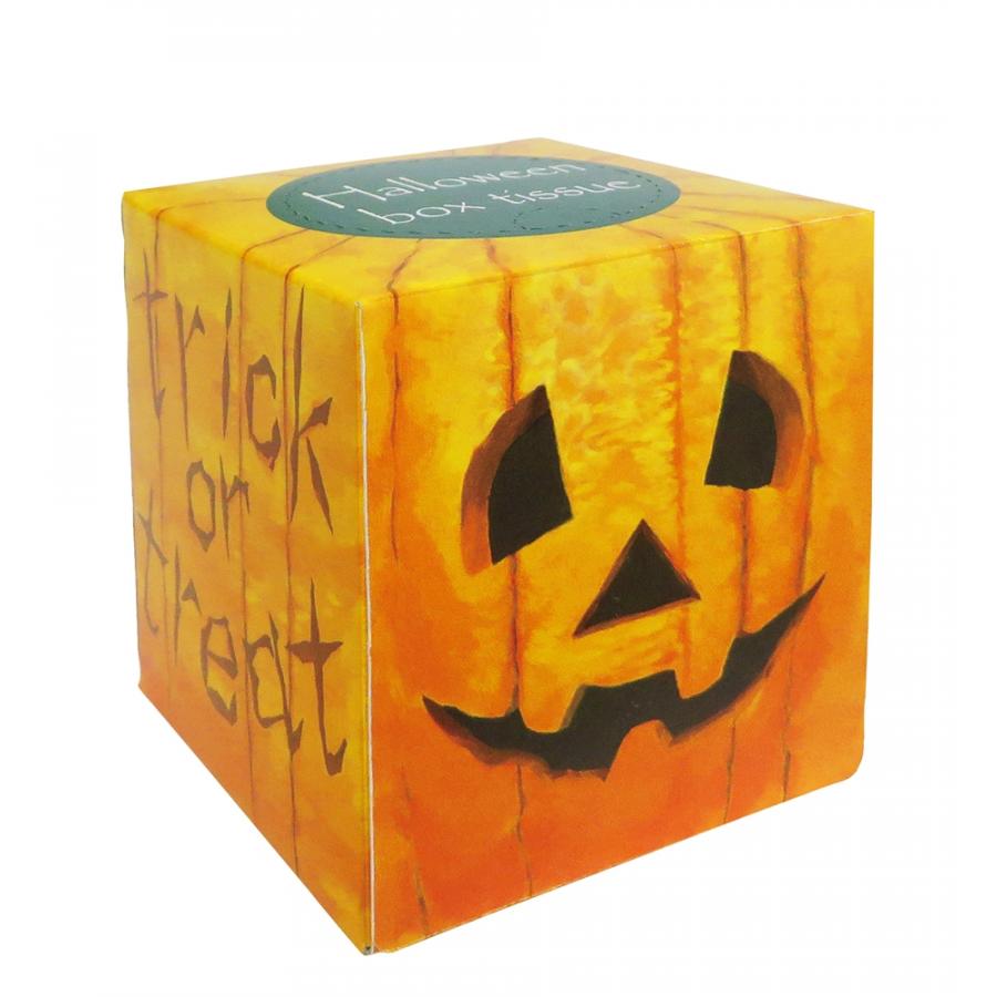 ハロウィン ミニサイコロBOXティッシュ30W