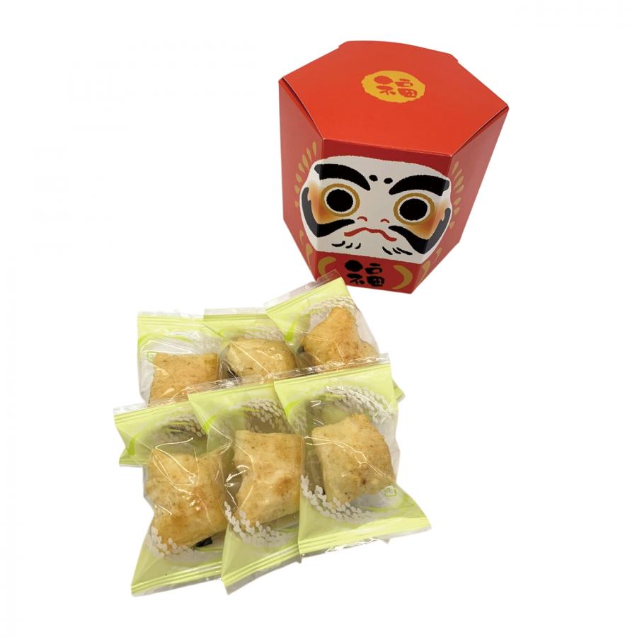 迎春 六角だるま(おかき)