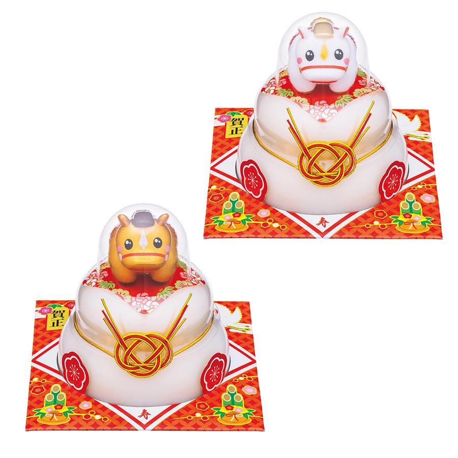 お鏡餅 福招き 干支