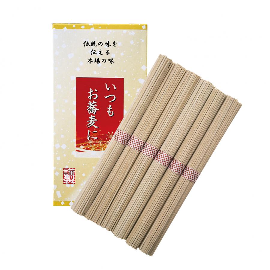 いつもお蕎麦に