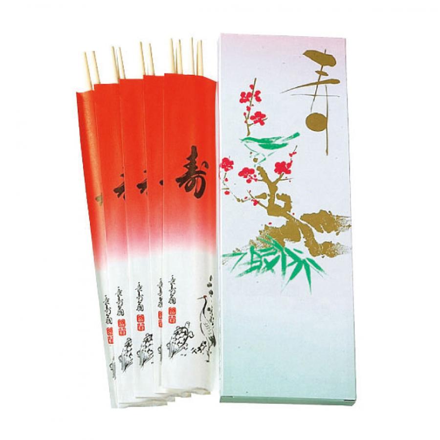 御祝箸五膳セット 梅