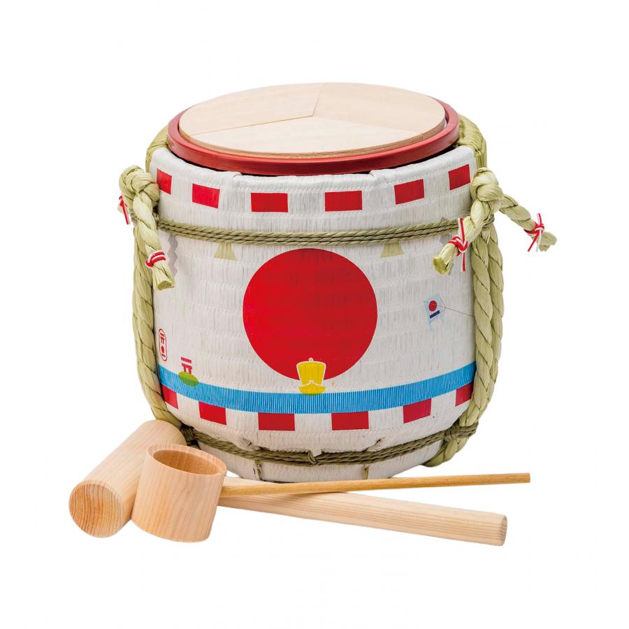 ミニ鏡開きセット正月『元旦』