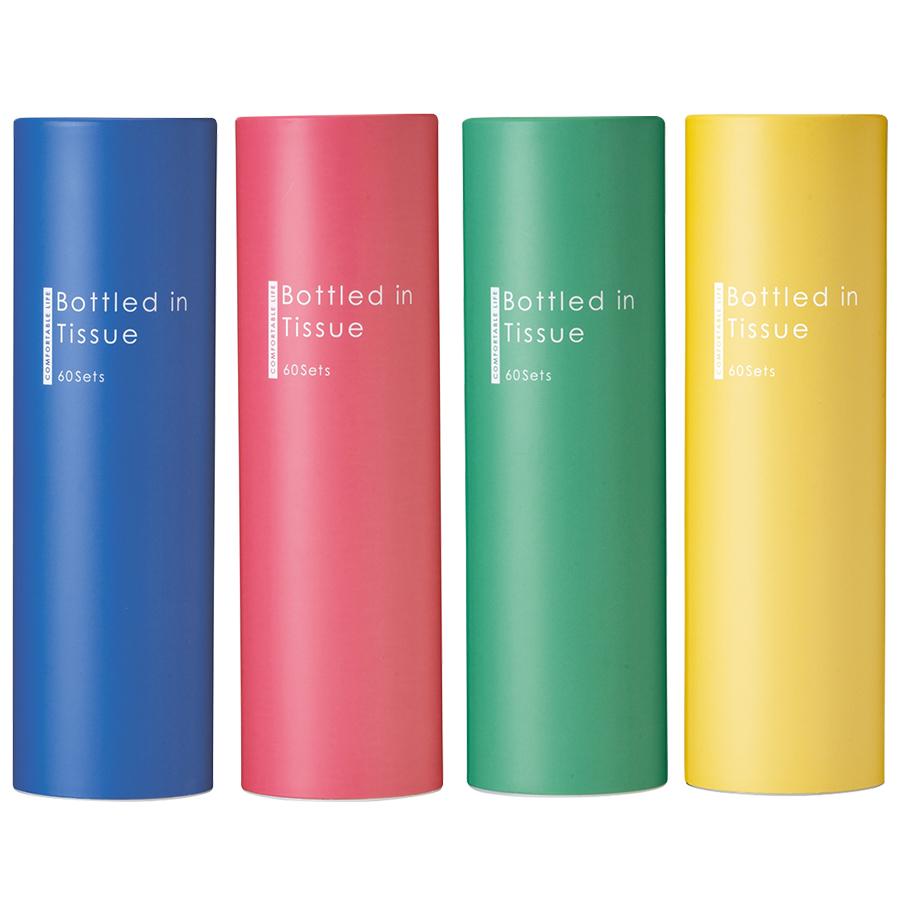 カラフル ボトルティッシュ60Ｗ