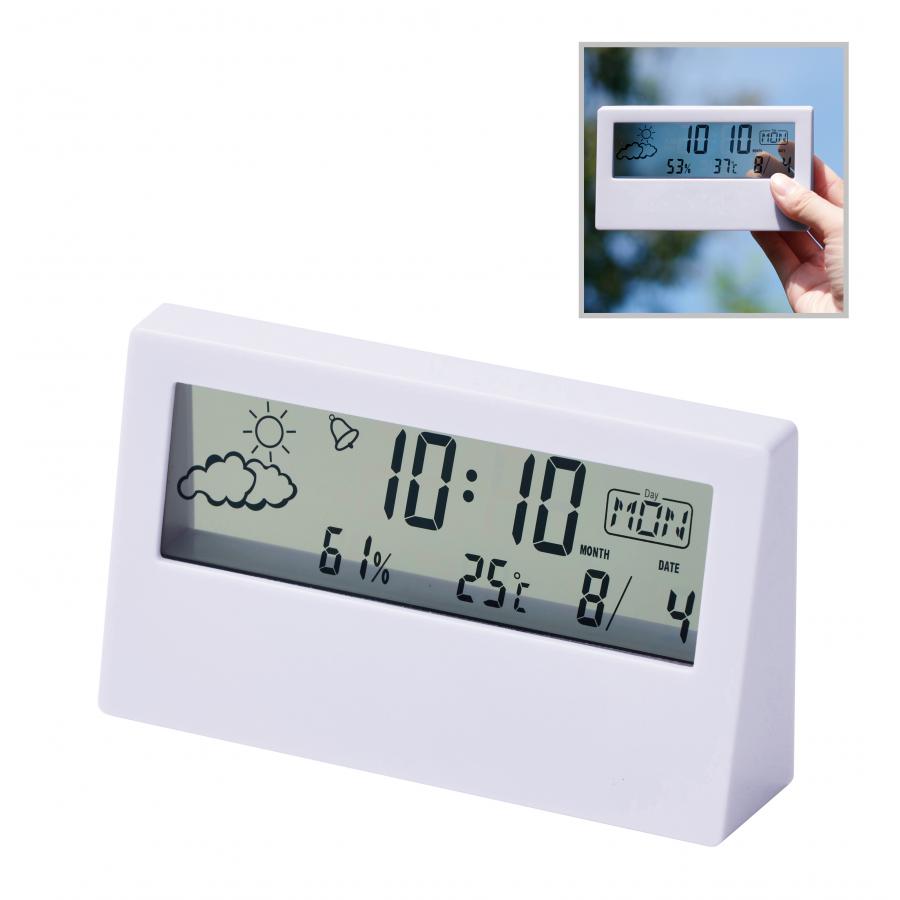 クリアスクリーン多機能デジタル時計