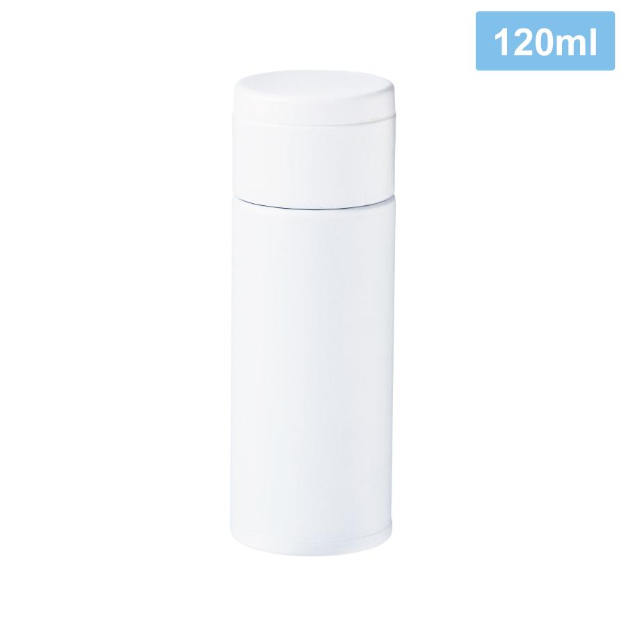 サプリメントケース付きスリムボトル120ml
