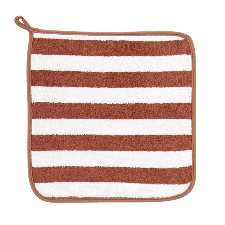 ふんわりストライプ ウォッシュタオル