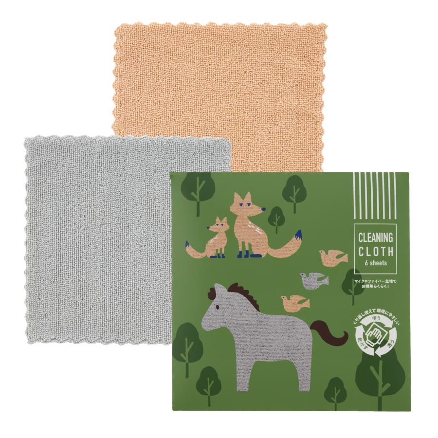 繰り返し使える マルチクロス6枚組