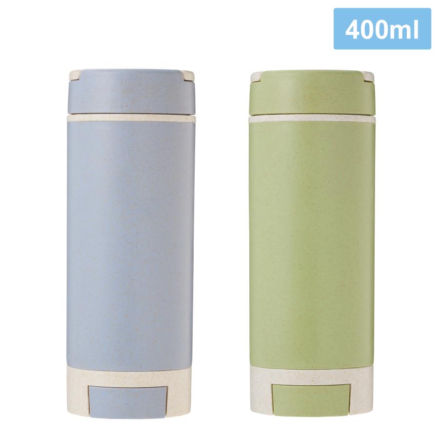 スマホスタンド付きバンブーボトル400ml