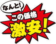 なんと!この価格激安!